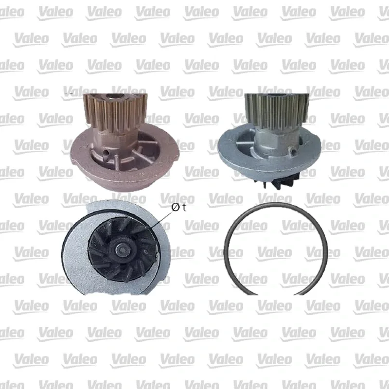 Devirdaim Su Pompası VALEO 506649 – Chevrolet Aveo