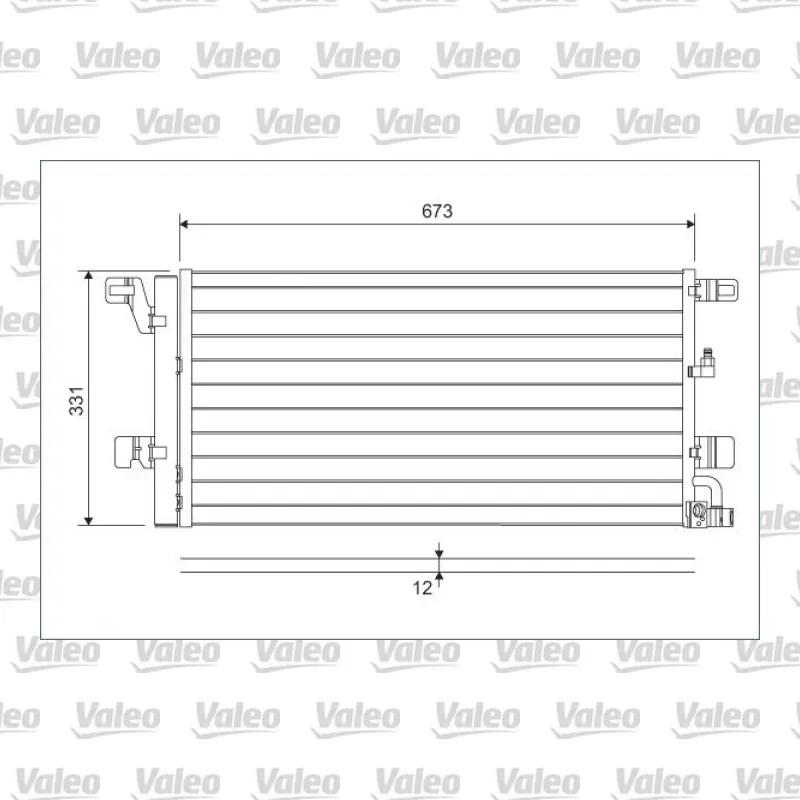 Klima Radyatörü VALEO 822596 – Audi A4