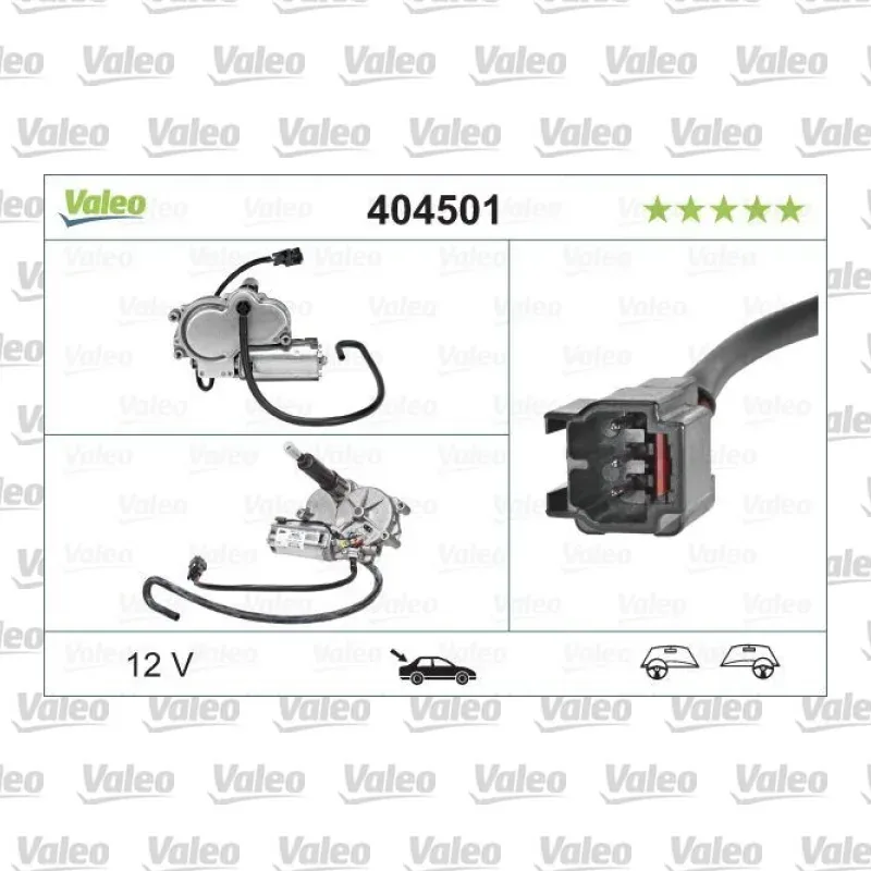 Silecek Mekanizma Motoru Arka VALEO 404501 – Ford Transit