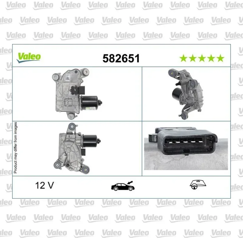 Silecek Mekanizma Motoru Ön VALEO 582652 – Citroen / DS