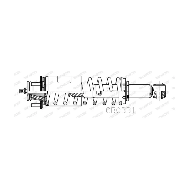 Arka Kabin Amortisörü MONROE CB0331 – Scania G / R
