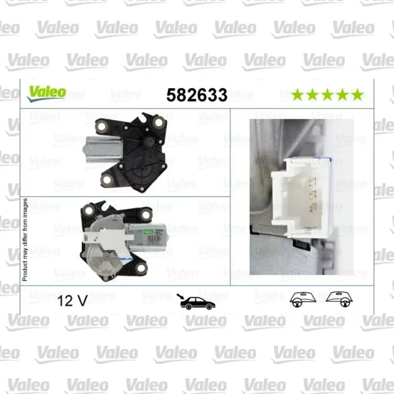 Silecek Mekanizma Motoru Arka VALEO 582633 – Peugeot 207