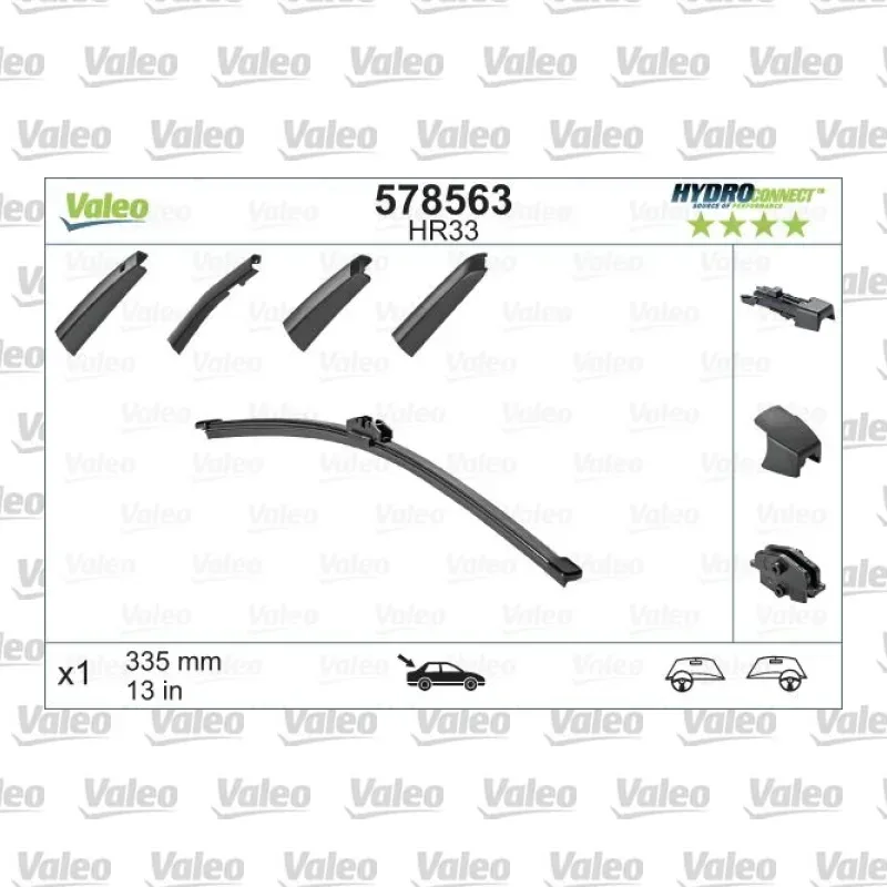 Silecek Süpürgesi Arka VALEO 578563