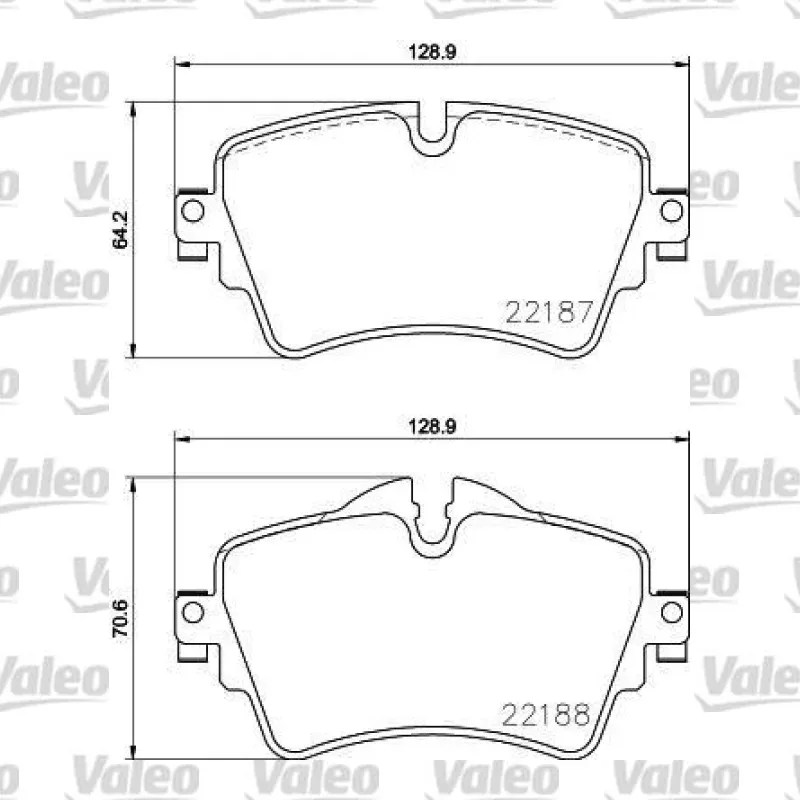 Fren Disk Balata Ön VALEO 671419 – BMW / MINI