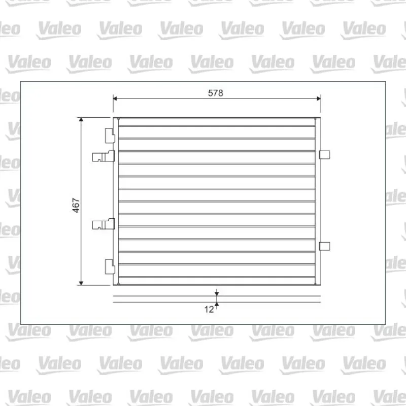 Klima Radyatörü VALEO 814172 – Renault / Opel