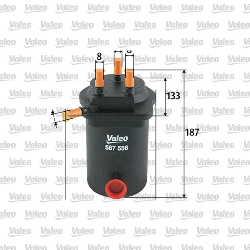 Yakıt Filtresi VALEO 587556 – Renault Megane / Scenic