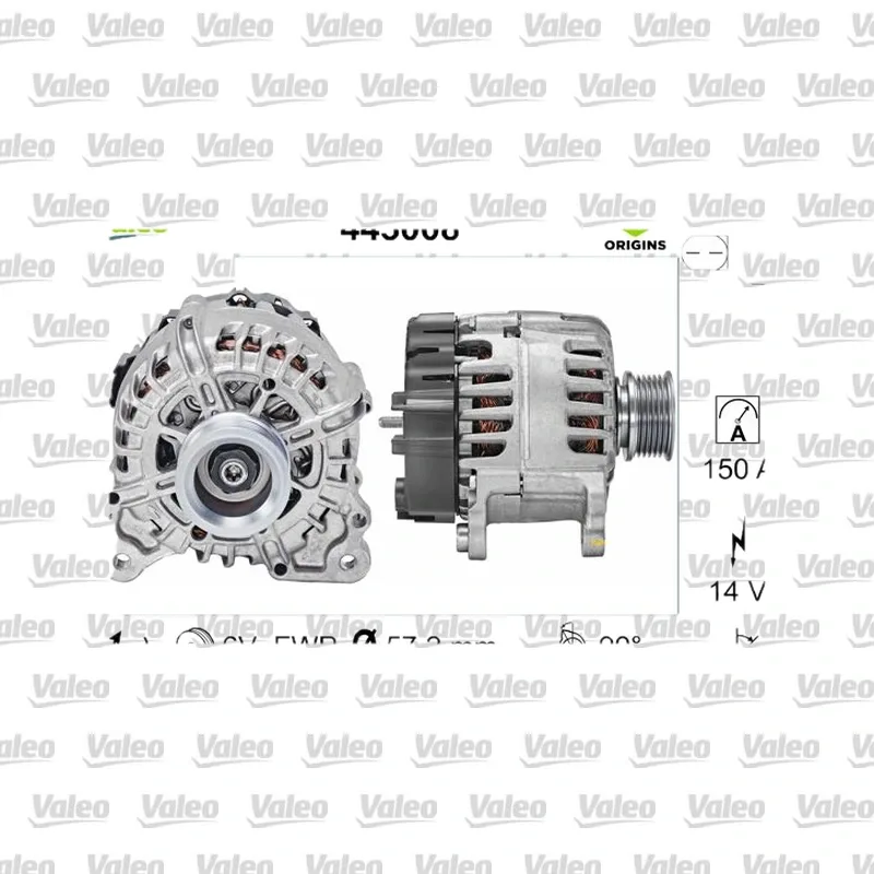 Alternatör VALEO 443008 – Audi A4