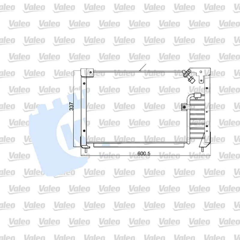 Klima Radyatörü VALEO 814278 – Mazda 323