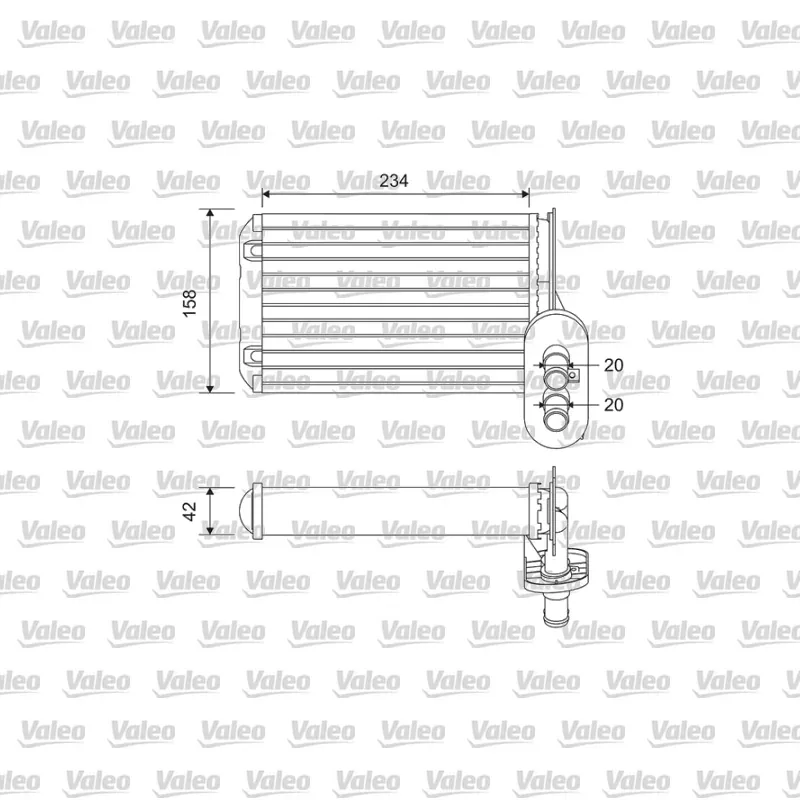 Kalorifer Radyatörü VALEO 812030