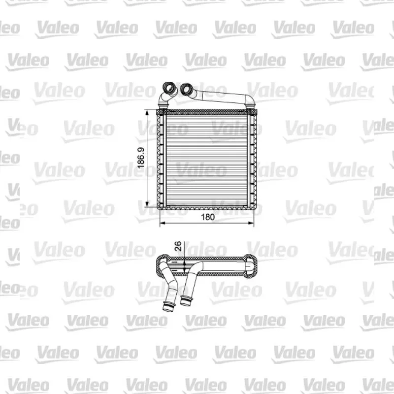 Kalorifer Radyatörü VALEO 811500 – Volkswagen / Skoda