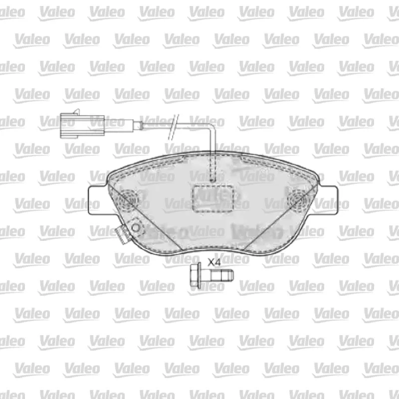 Fren Disk Balata Ön VALEO 598721 – Fiat Punto