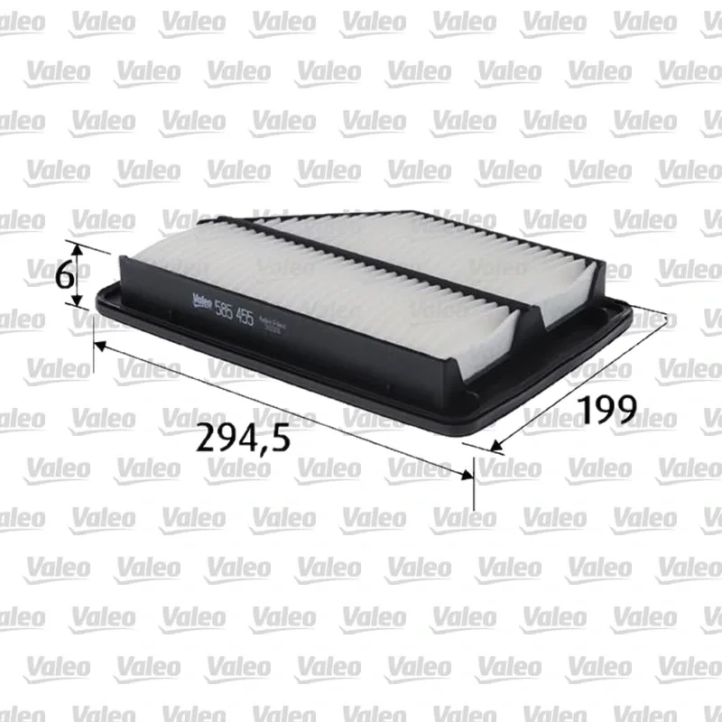 Honda CR-V 2.2 Hava Filtresi – VALEO 585455
