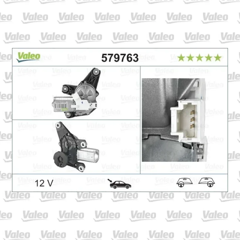 Silecek Mekanizma Motoru Arka VALEO 579763 – Renault Laguna