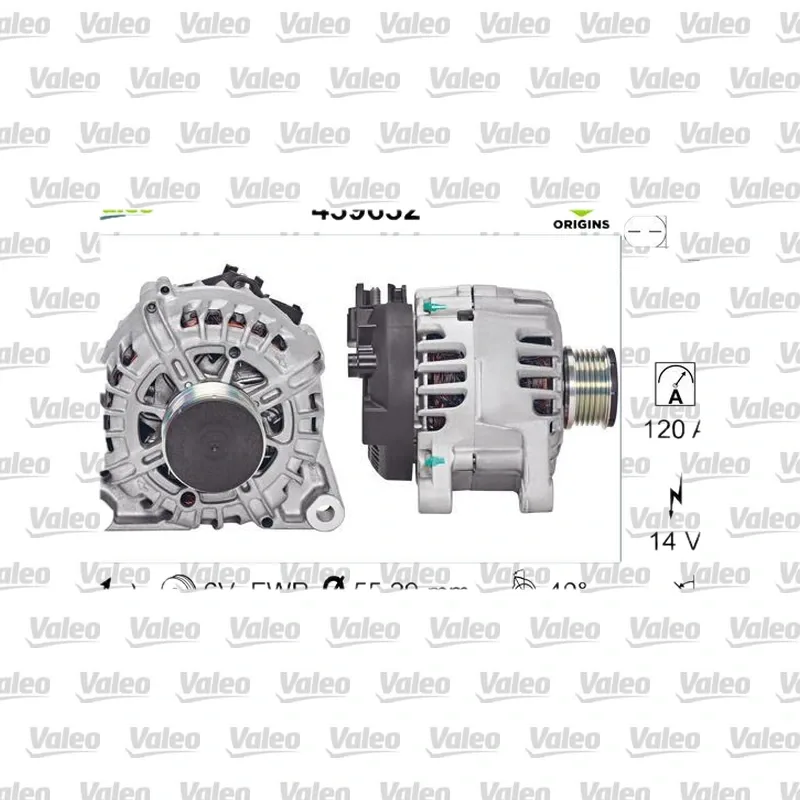 Alternatör VALEO 439632 – Ford Fiesta 1.4 TDCi / 1.6 TDCi