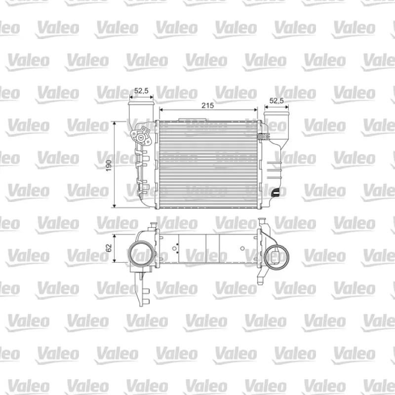 Audi A4 1.8 Turbo Turbo Radyatörü – VALEO 817867