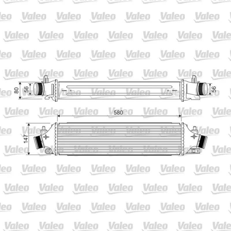 Turbo Radyatörü VALEO 818700 – Alfa Romeo Giulietta 1.4 / 2.0 JTDM