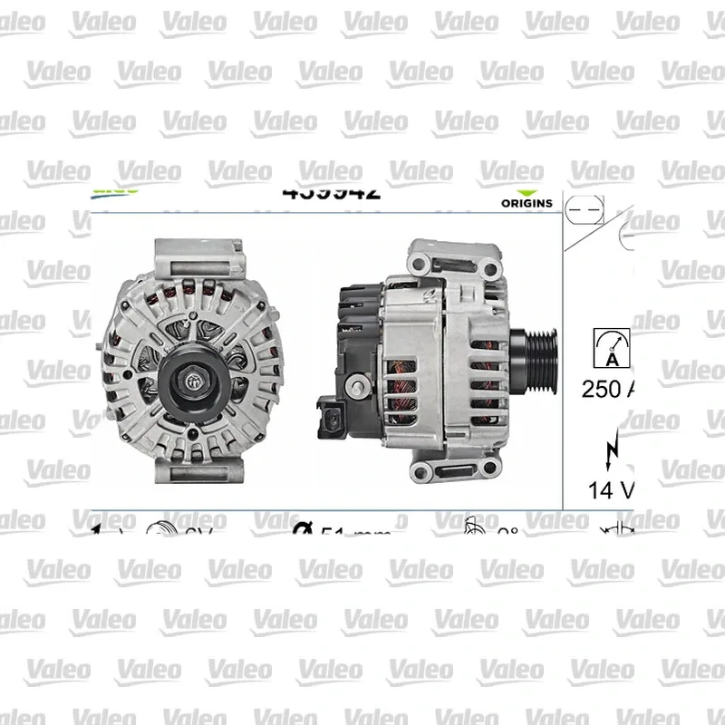 Mercedes-Benz S 400 3.0 Alternatör – VALEO 439942