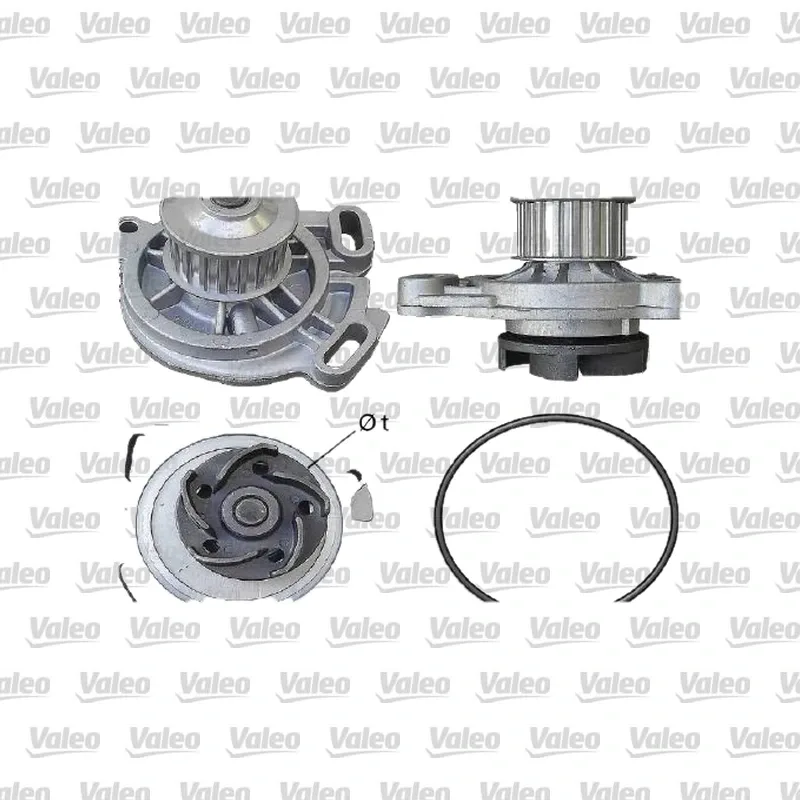 Devirdaim Su Pompası VALEO 506388 – Volkswagen Passat / Transporter