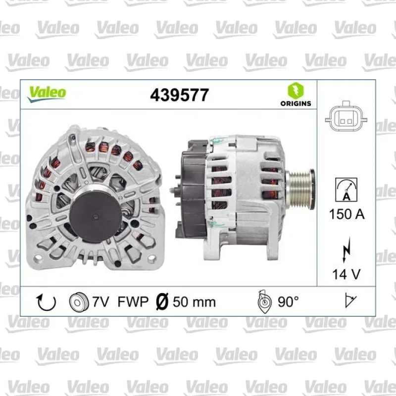 Alternatör VALEO 439577 – Renault Megane / Scenic