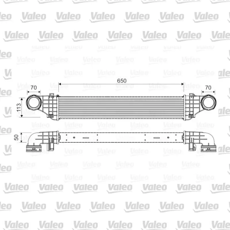 Turbo Radyatörü VALEO 818337 – Mercedes-Benz E 200 / E 220