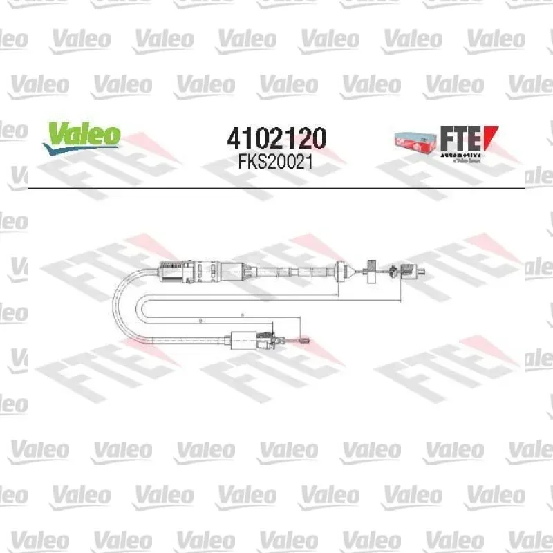 Debriyaj Teli VALEO 4102120 – Renault Laguna
