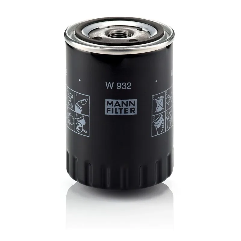 Renault Clio 1.9 Motor Yağ Filtresi – MANN-FILTER W 932