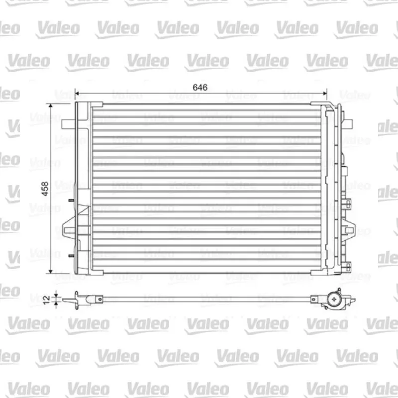 Klima Radyatörü VALEO 814035 – Mercedes-Benz A 180