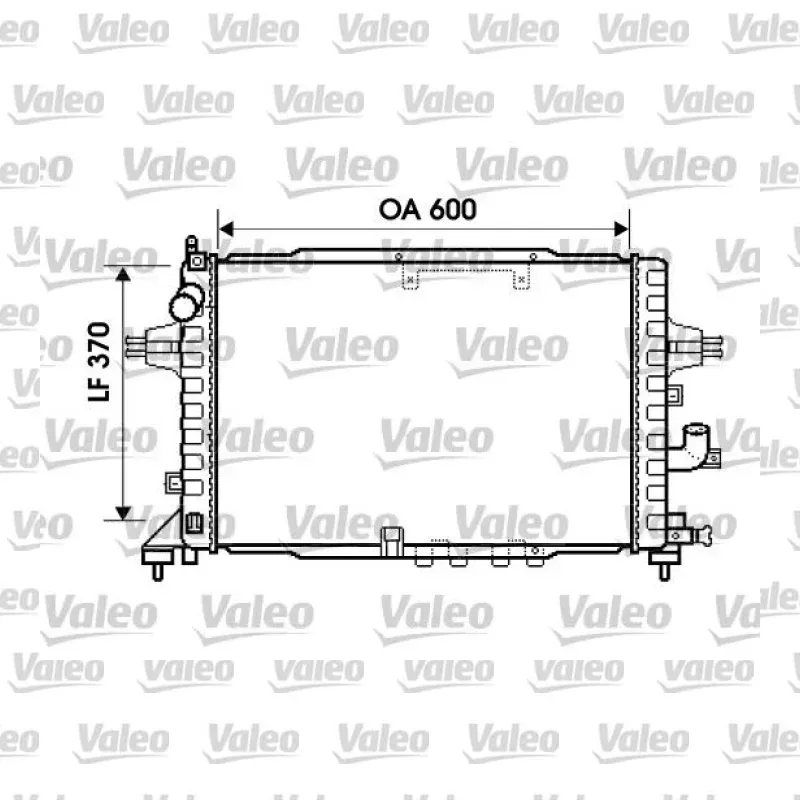 Opel Astra 1.7 CDTI Su Radyatörü – VALEO 734383