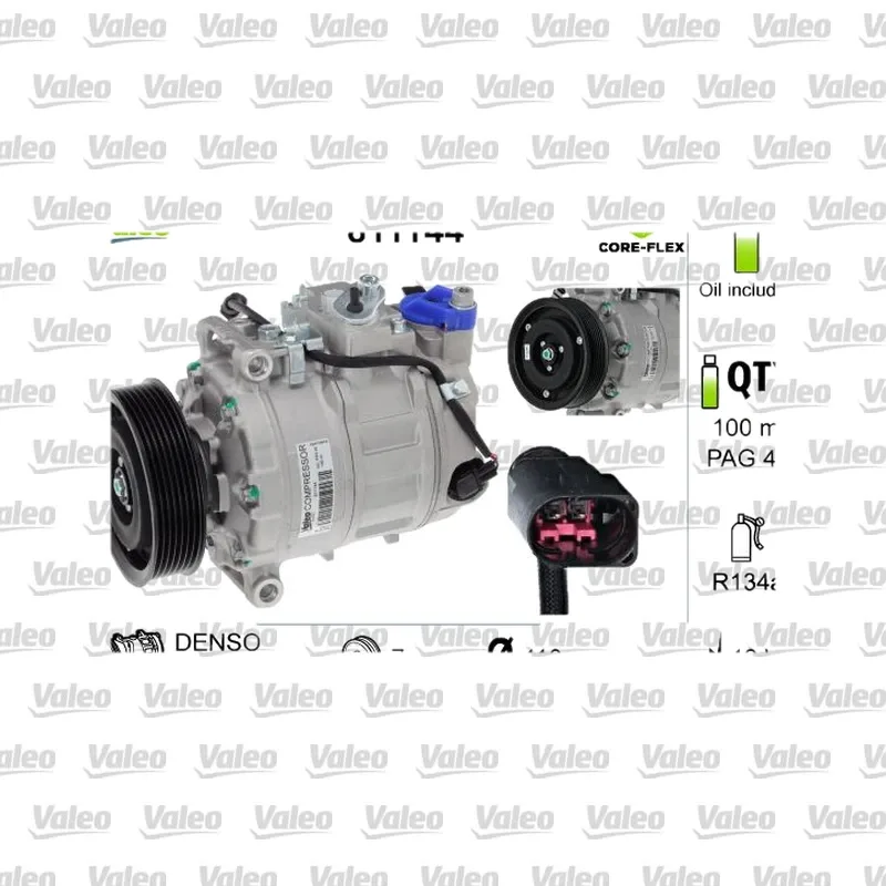 Klima Kompresörü VALEO 811144 – Audi A6 2.0 / 3.0