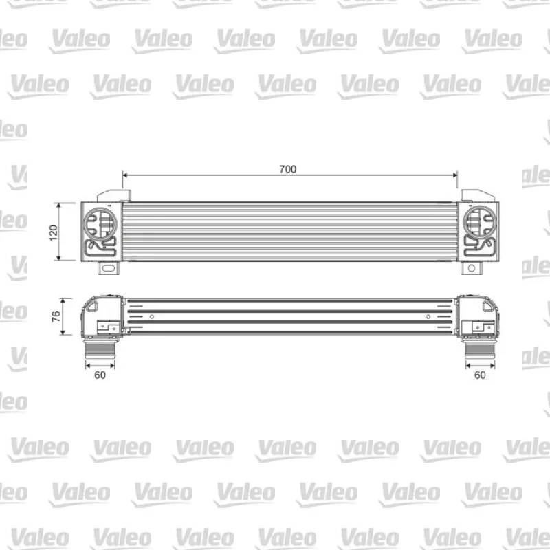 Turbo Radyatörü VALEO 818386