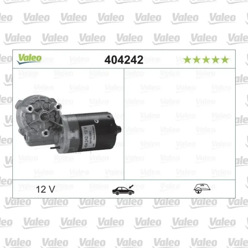 Silecek Mekanizma Motoru Ön VALEO 404242