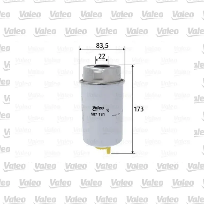 Yakıt Filtresi VALEO 587181 – Ford Transit