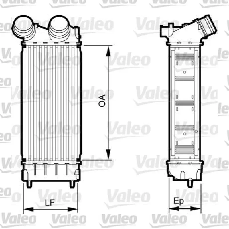 Turbo Radyatörü VALEO 818226