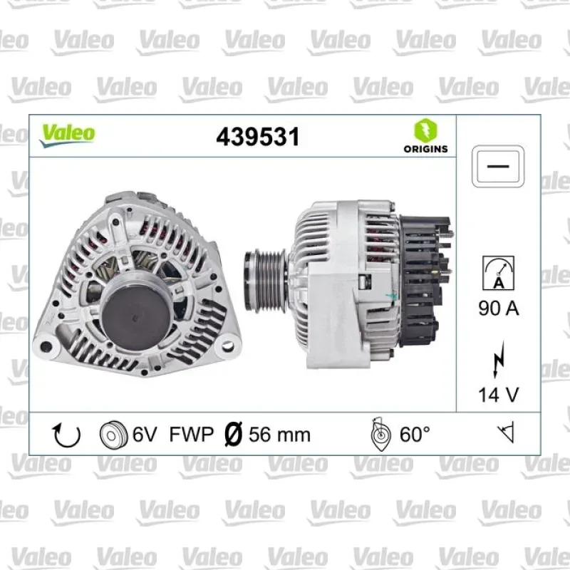 Mercedes-Benz Vito 2.3 Alternatör – VALEO 439531