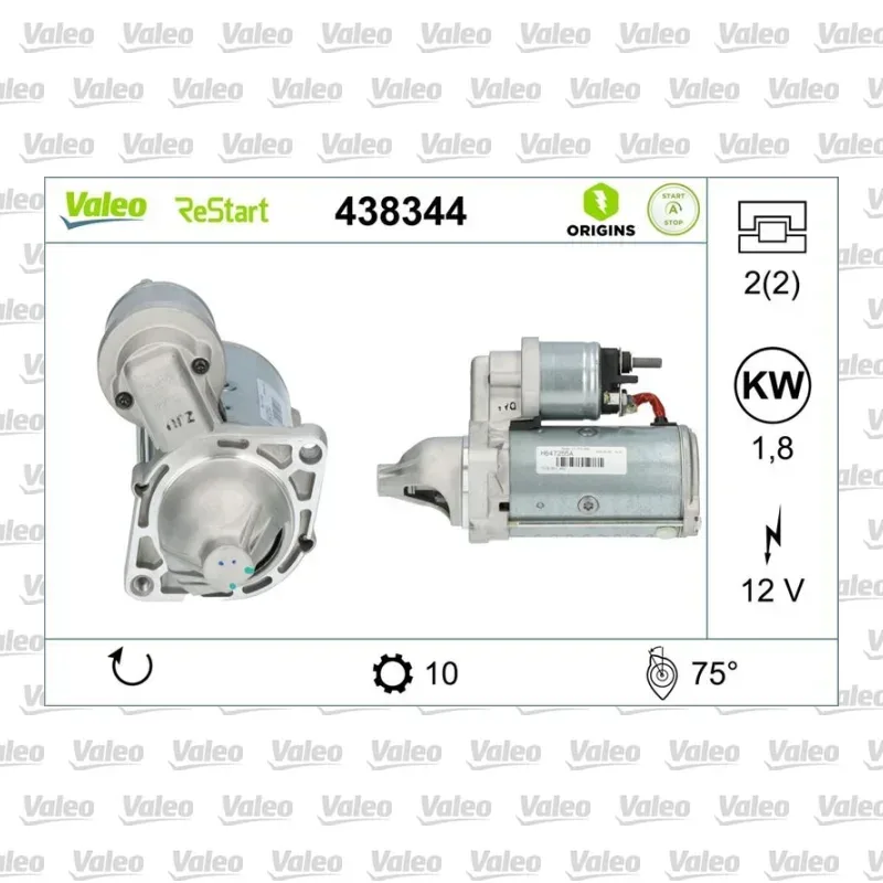 Marş Dinamosu VALEO 438344