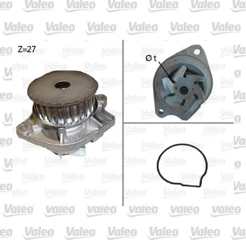 Devirdaim Su Pompası VALEO 506576