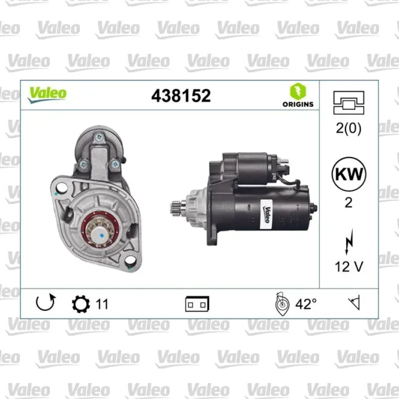 Marş Dinamosu VALEO 438152