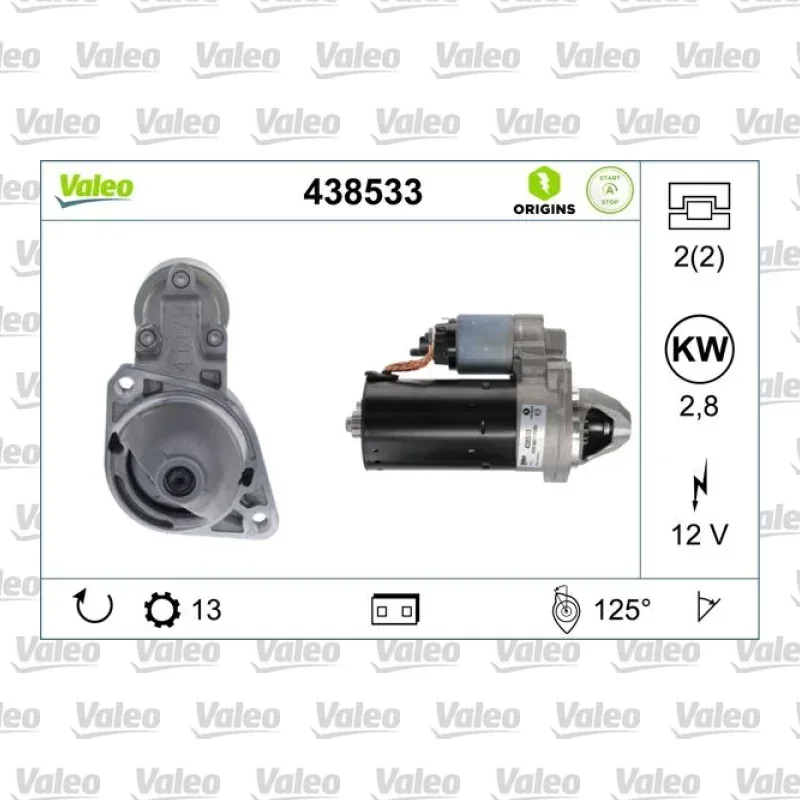 Marş Dinamosu VALEO 438533 – Mercedes-Benz C 200