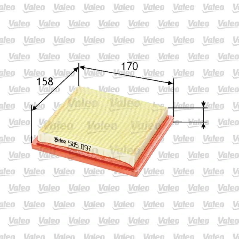 Hava Filtresi VALEO 585097 – Nissan Micra / Note