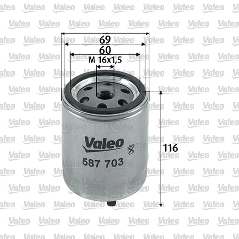 Yakıt Filtresi VALEO 587703