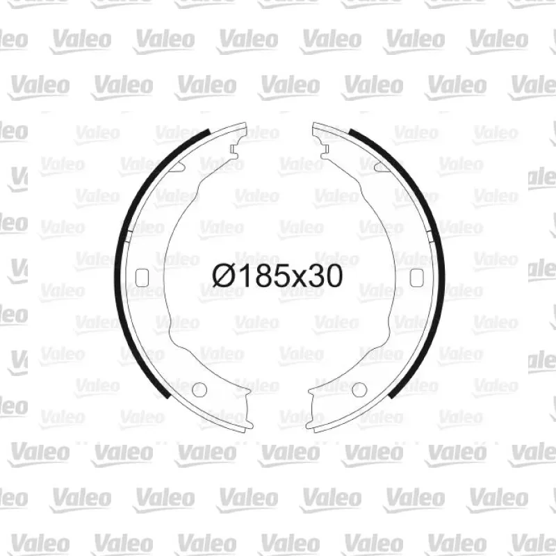 Fren Pabuçlu Balata Arka VALEO 564018 – Peugeot 406