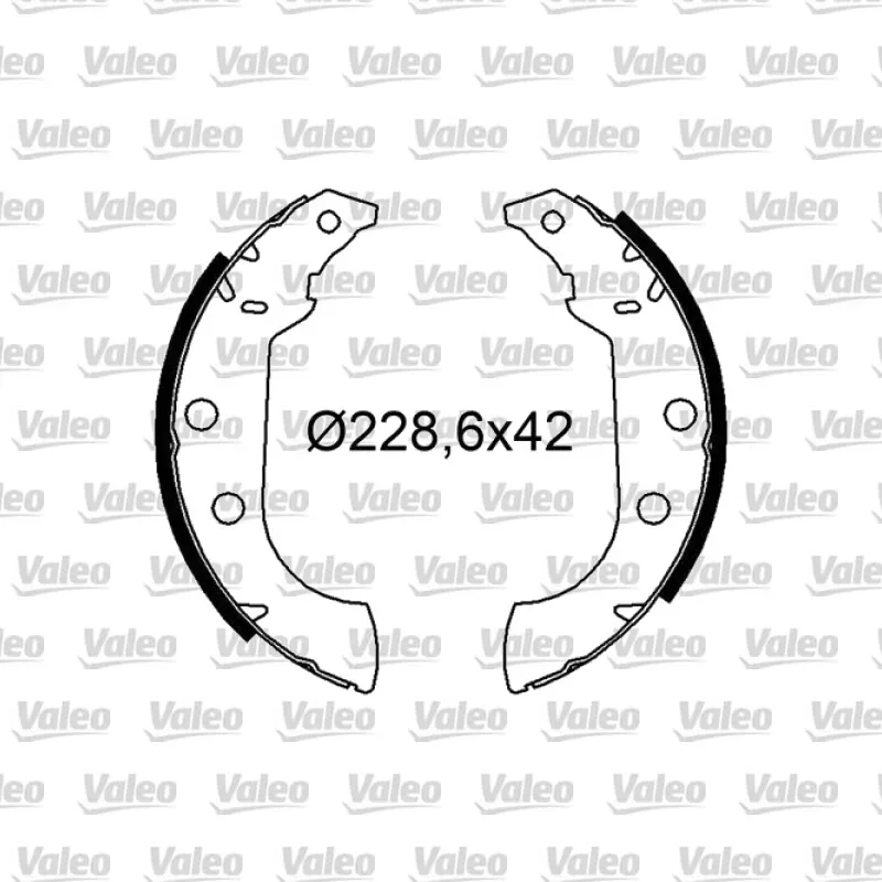Fren Pabuçlu Balata Arka VALEO 564272 – Peugeot / Citroen