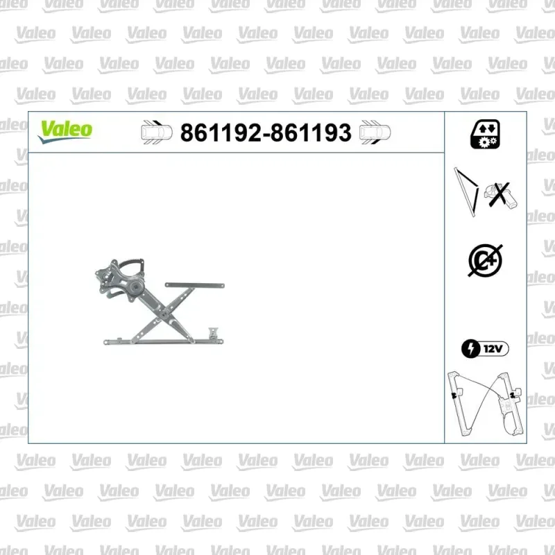 Cam Krikosu Ön Sol VALEO 861192 – Mitsubishi Colt