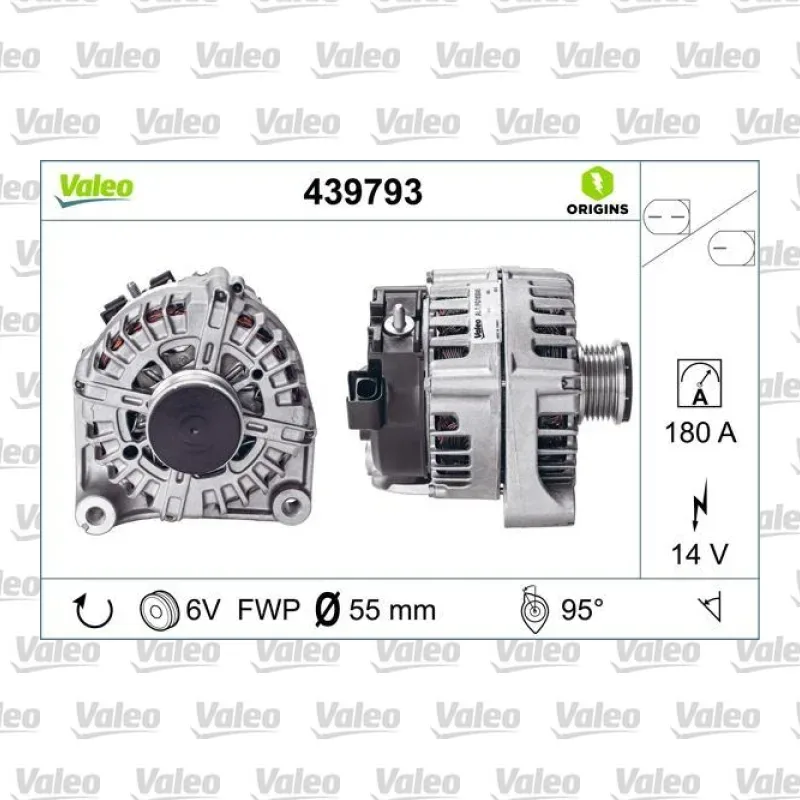 Alternatör VALEO 439793 – BMW 320d