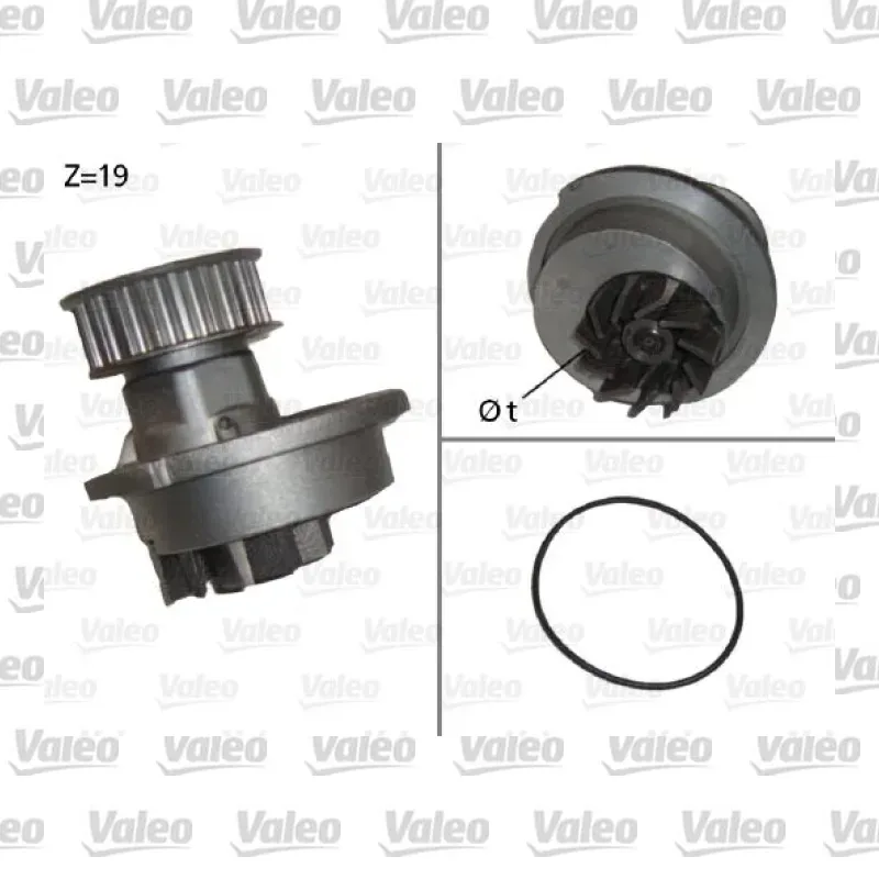 Devirdaim Su Pompası VALEO 506647 – Chevrolet Aveo 1.4 / 1.5