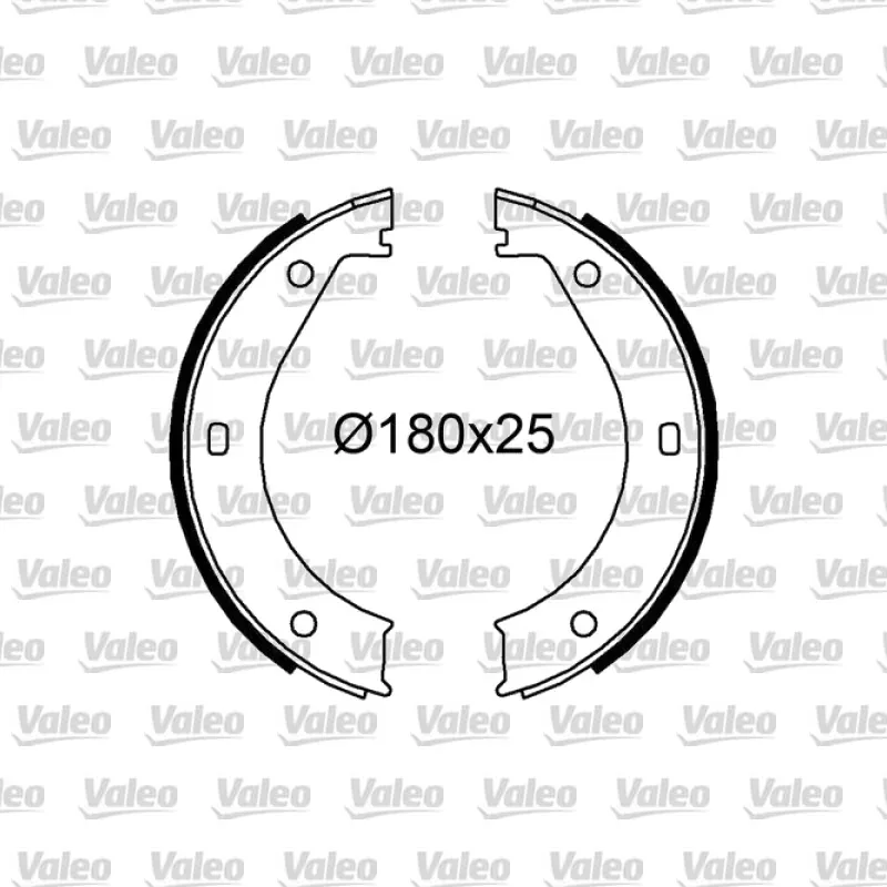 Fren Pabuçlu Balata Arka VALEO 564257 – BMW 520i