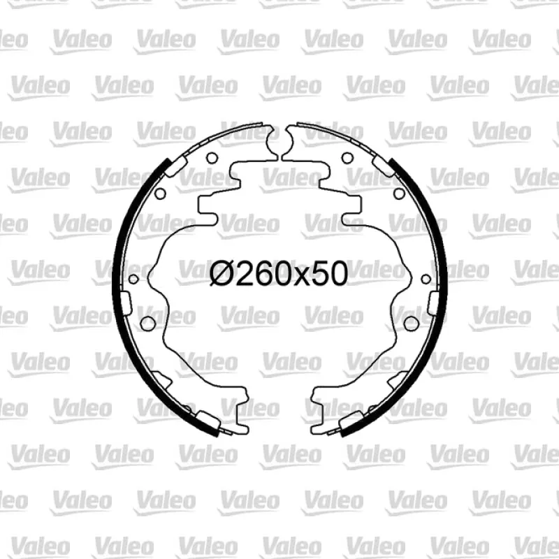 Fren Pabuçlu Balata Arka VALEO 564302 – Mazda B Serisi