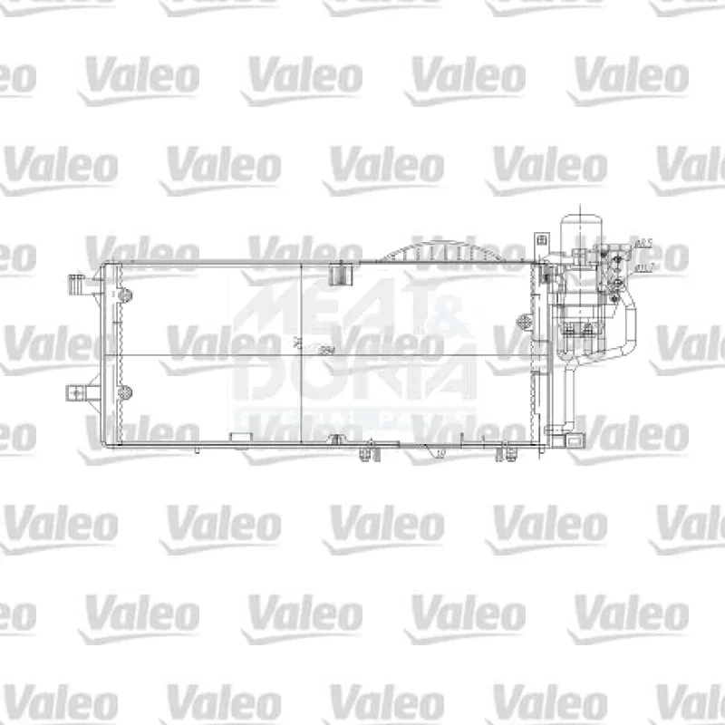 Klima Radyatörü VALEO 818118 – Opel Corsa / Combo
