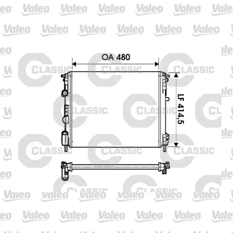 Su Radyatörü VALEO 232621 – BMW 320i