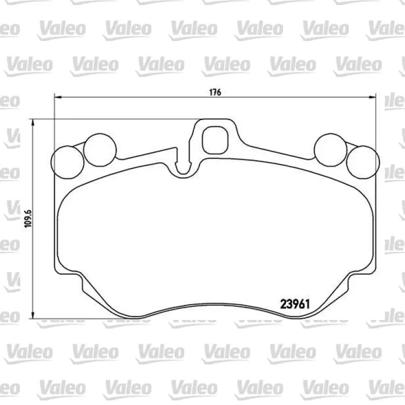 Fren Disk Balata Ön VALEO 670709 – Audi A4